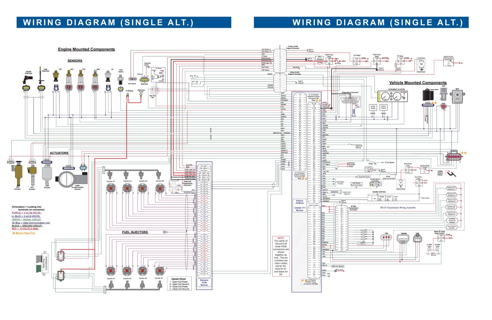 Ford 6.0 Diesel Ficm Wiring Diagram.